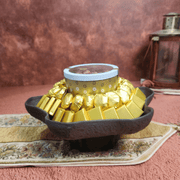 Charcoal Chocolate Plate