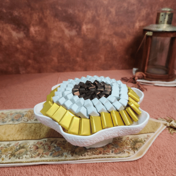 Ivory Chocolate Plate