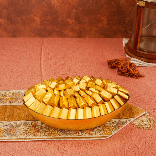 صينية شوكولاتة دهب