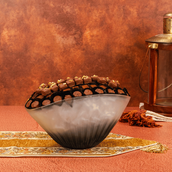 صينية شوكولاتة صدف